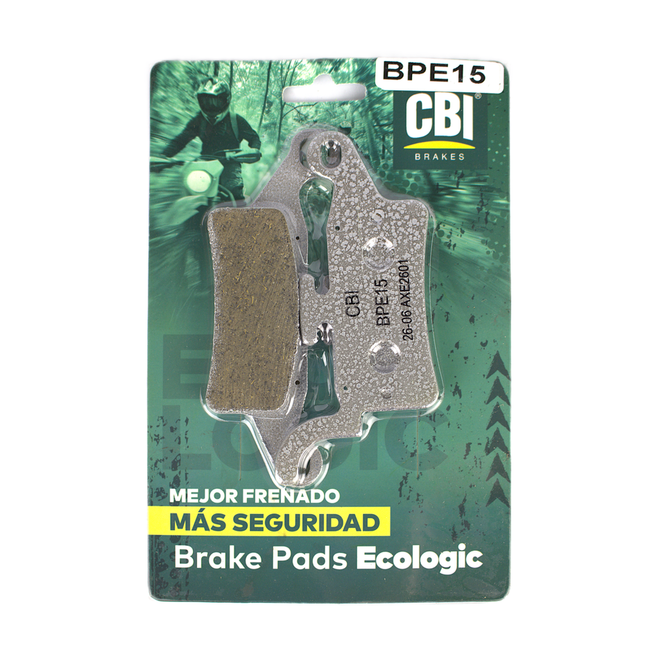 Pastillas de freno BPE15 / BPO15 (Delantera)